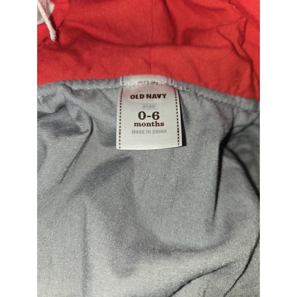 Old Navy Gray Shark Fleece Halloween Costume Infant 0-6 Months 2 Piece Set